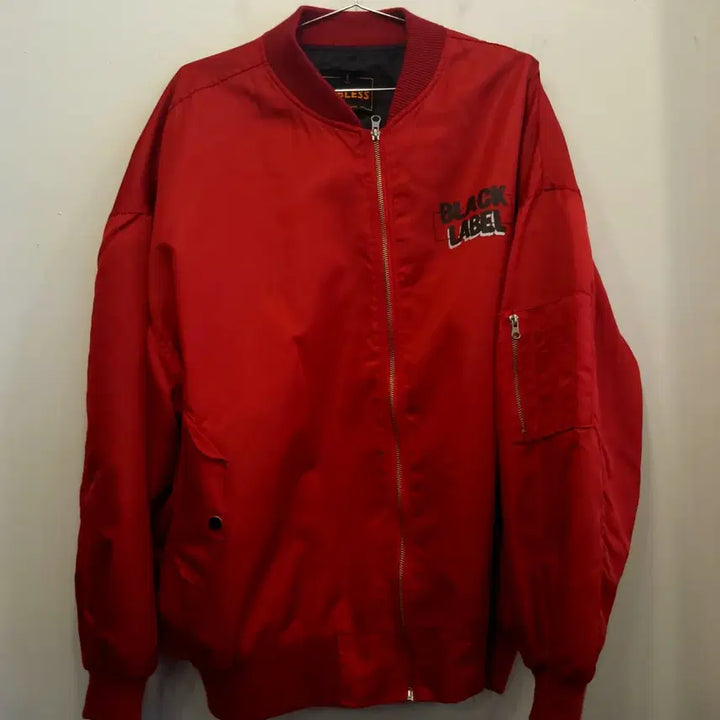[BUNJANG] Daily Black Label Vintage Bomber Jacket / 데일리 블랙라벨 빈티지 항공점퍼