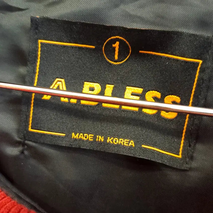 [BUNJANG] Daily Black Label Vintage Bomber Jacket / 데일리 블랙라벨 빈티지 항공점퍼