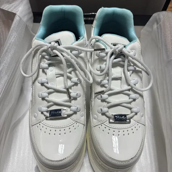 [BUNJANG] Yosuke Platform Sneakers White 11cm / 요스케 통굽 운동화 11센치 화이트 240 판매합니다!