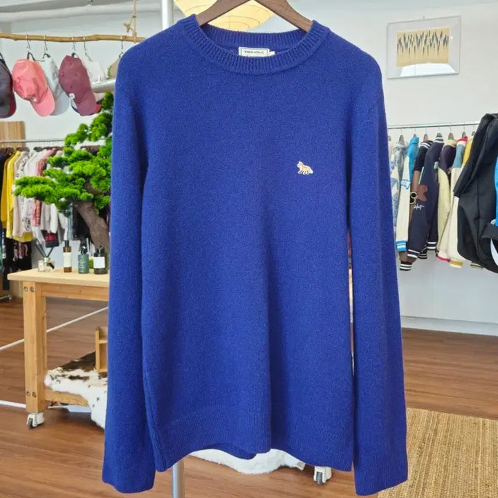 [BUNJANG] Maison Kitsune Baby Fox Wool Knit / 메종키츠네 베이비폭스 울니트