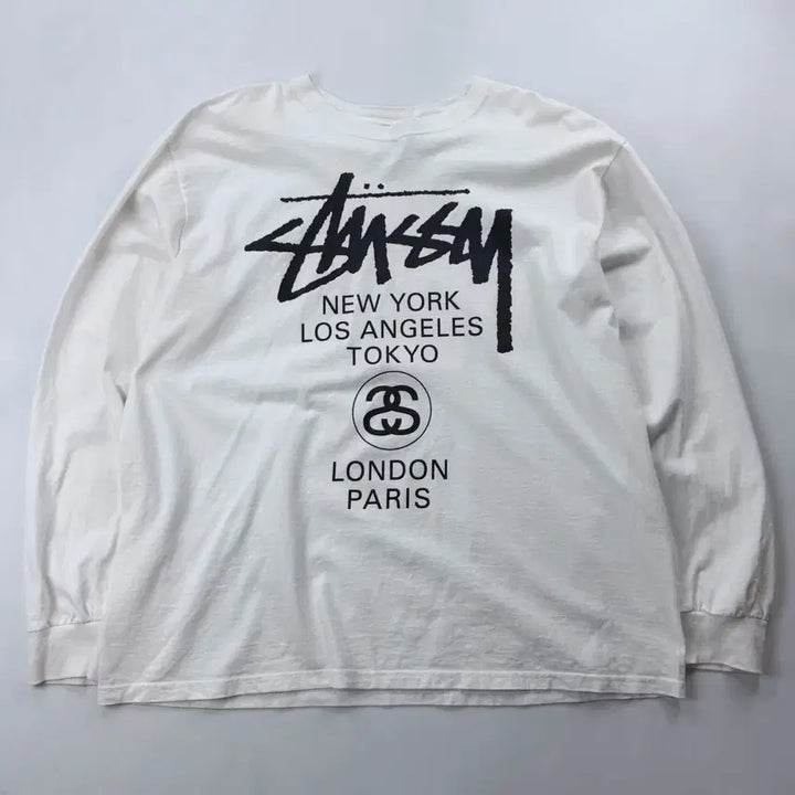 [BUNJANG] Stussy World Tour Long Sleeve / 스투시 월드투어 롱슬리브