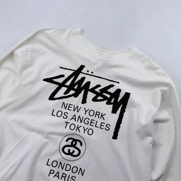 [BUNJANG] Stussy World Tour Long Sleeve / 스투시 월드투어 롱슬리브