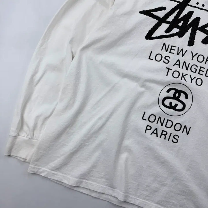[BUNJANG] Stussy World Tour Long Sleeve / 스투시 월드투어 롱슬리브