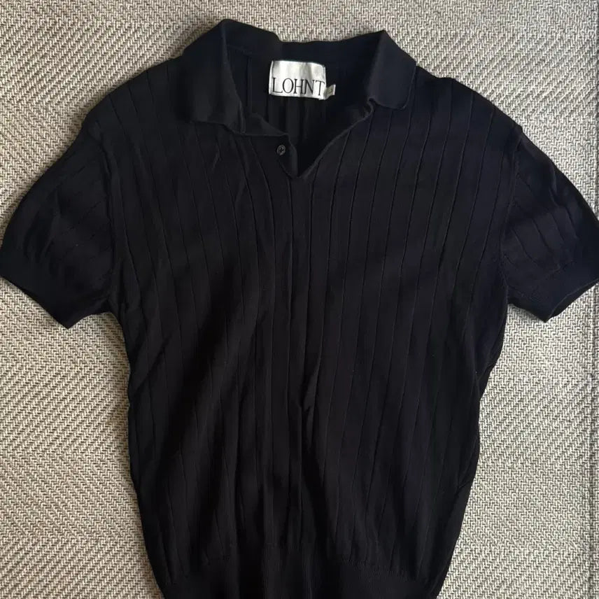 [BUNJANG] Ronte Short Sleeve Knit / 론트 반팔니트