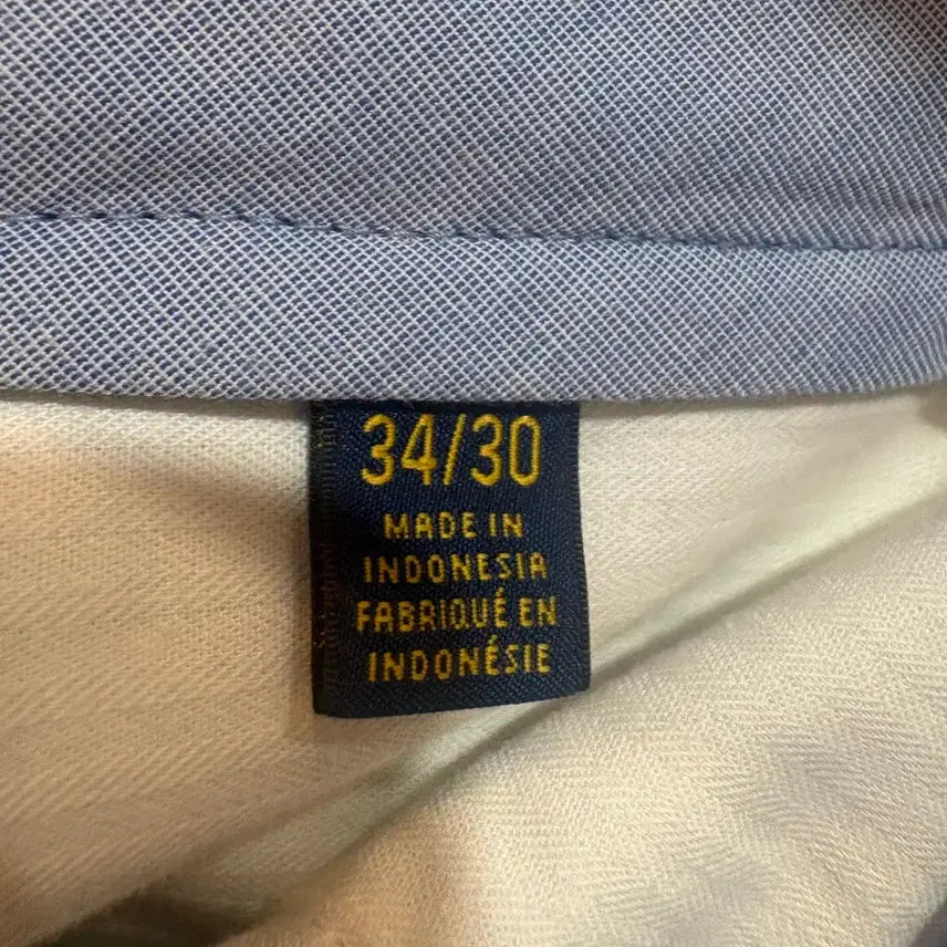 [BUNJANG] Polo Ralph Lauren Navy Cotton Chinos Pants / 폴로네이비코튼팬츠