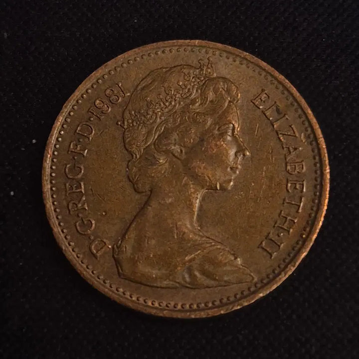 [BUNJANG] 1981 United Kingdom 1 Penny Coin / 1981년 영국 1페니 동전 [EP. 2536]