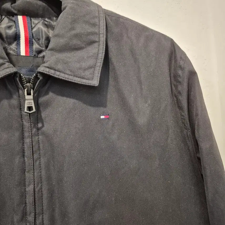 [BUNJANG] Tommy Hilfiger Black Cotton Jacket / 타미힐피거 블랙 면 자켓