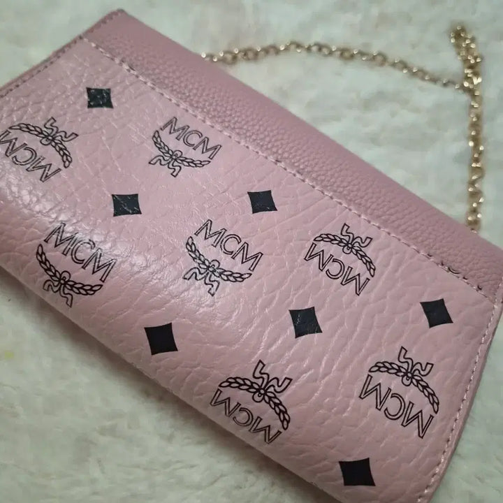 [BUNJANG] Pink Chain Crossbody Bag / 핑크색 체인 크로스백 가방 하자 새상품