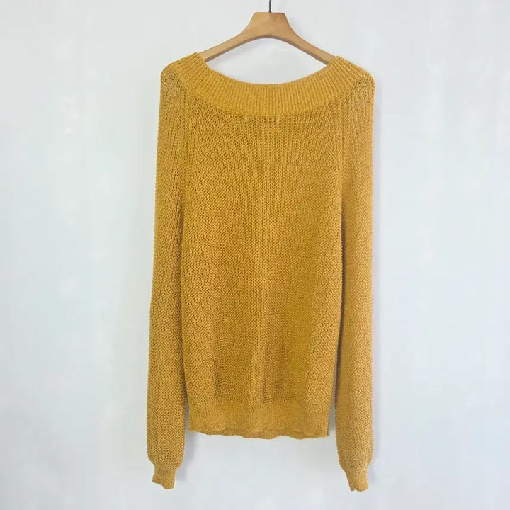 [BUNJANG] ZARA Mustard Loose Fit Knit Women&