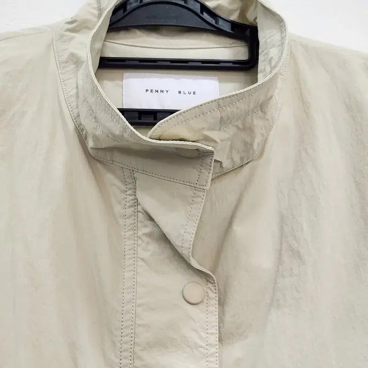 [BUNJANG] Pennyblue Nylon Zip-up Vest (M) / [M] 페니블루 바스락 나일론 집업 베스트 조끼 여성 M