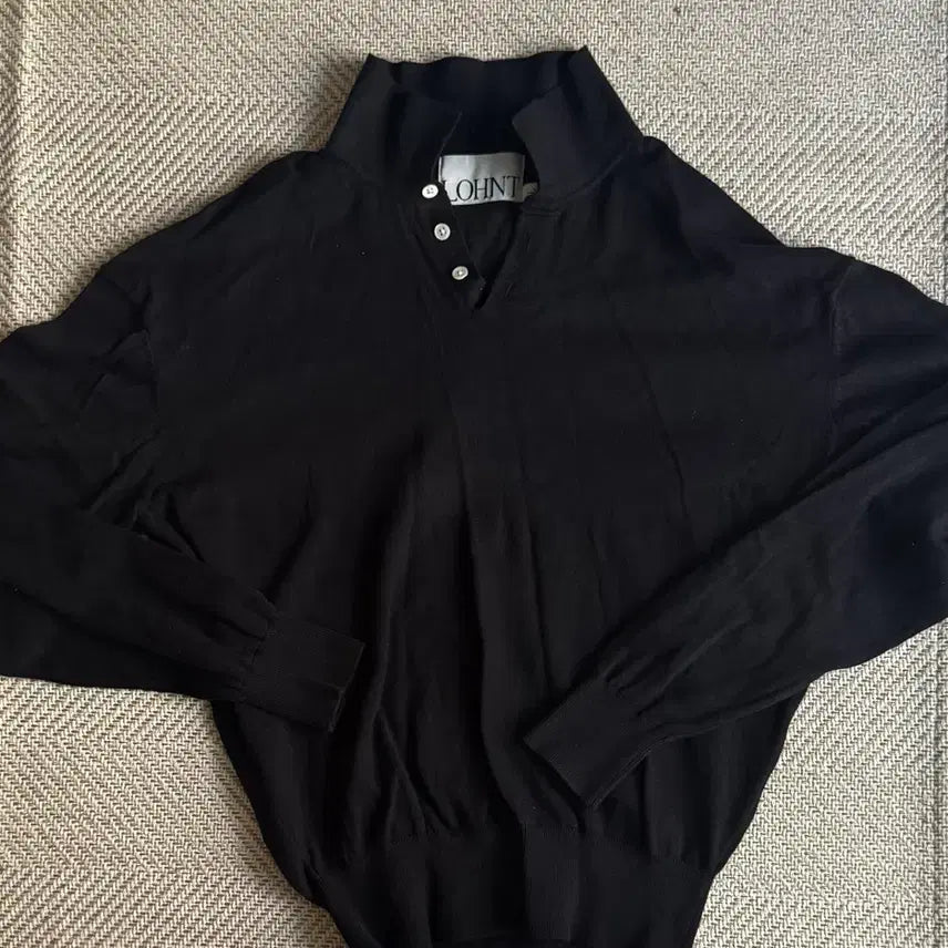 [BUNJANG] Ront Collar Knit / 론트 카라니트