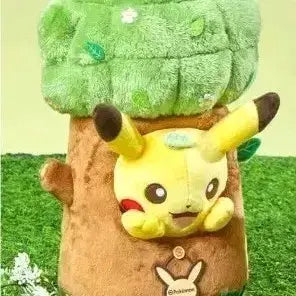 [BUNJANG] Pokemon Pikachu Wooden Plush Toy / 포켓몬스터 피카츄 나무 인형 포레스트 팝업