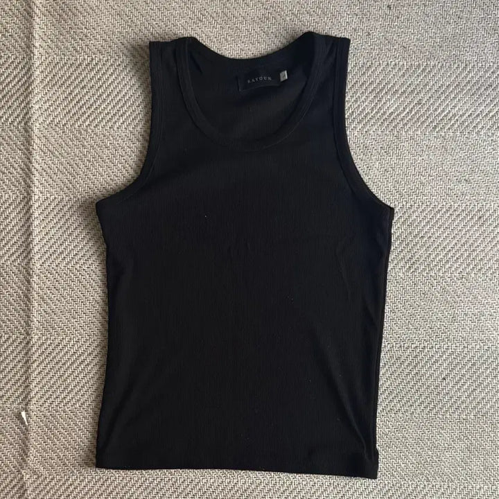 [BUNJANG] Muscle Fit Sleeveless Tank Top / 머슬핏 나시 슬리브리스