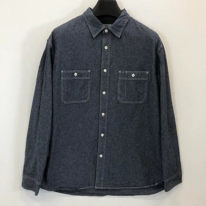 [BUNJANG] Musinsa Standard Chambray Work Shirt XL / 무신사스탠다드 샴브레이 워크셔츠 XL