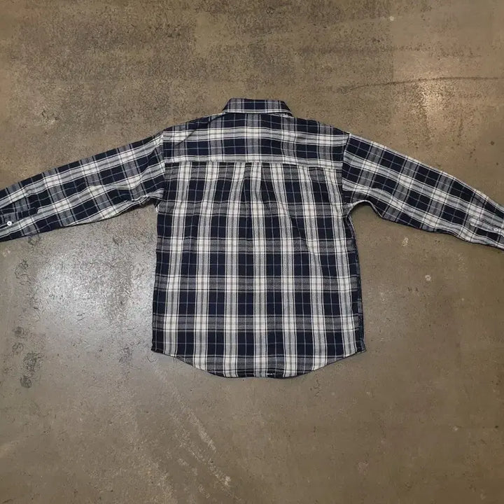 [BUNJANG] Carhartt WIP Check Pattern Nylon Polyester Shirt L / 칼하트 체크 플란넬 셔츠 M 새상품