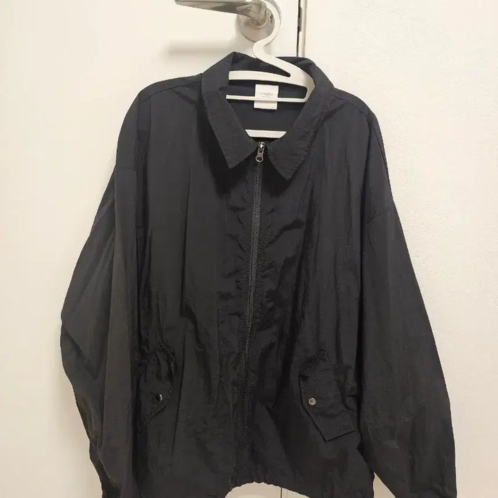 [BUNJANG] Lab Studio Black Windbreaker Jacket Size 100 / 랩스튜디오 블랙 바람막이 100사이즈