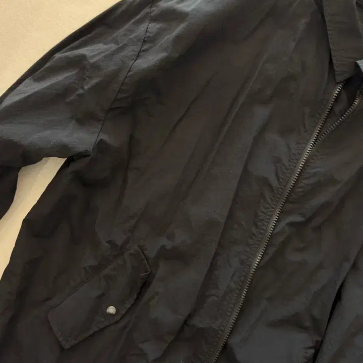 [BUNJANG] Lab Studio Black Windbreaker Jacket Size 100 / 랩스튜디오 블랙 바람막이 100사이즈