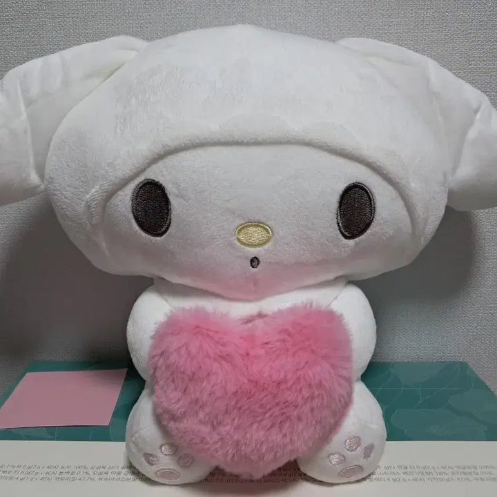 [BUNJANG] Sanrio My Melody 50th Anniversary White Plush Toy / 50주년 산리오 화이트 마이멜로디 인형