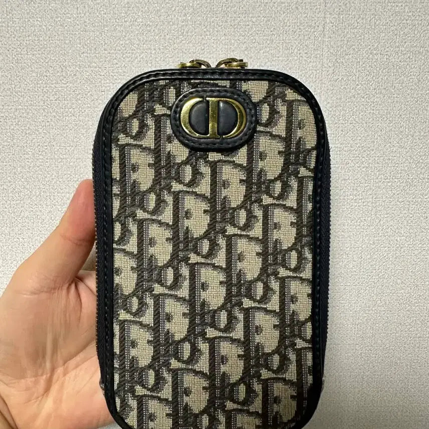 [BUNJANG] Dior Oblique Montaigne Phone Holder Bag / 디올 오블리크 몽테인 폰홀더백