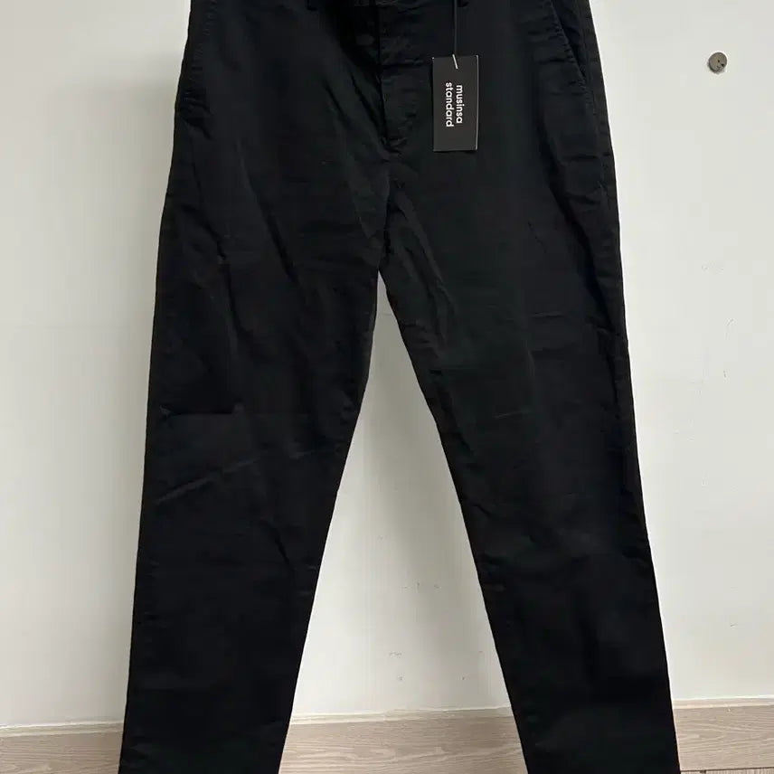 [BUNJANG] Musinsa Standard Tapered Fit Black Pants Size 33 / 무신사 스탠다드 테이퍼드 핏 블랙 팬츠 33