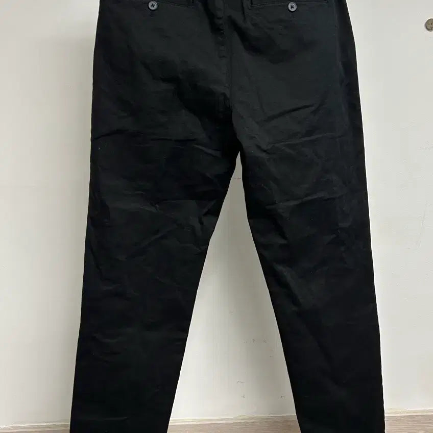 [BUNJANG] Musinsa Standard Tapered Fit Black Pants Size 33 / 무신사 스탠다드 테이퍼드 핏 블랙 팬츠 33
