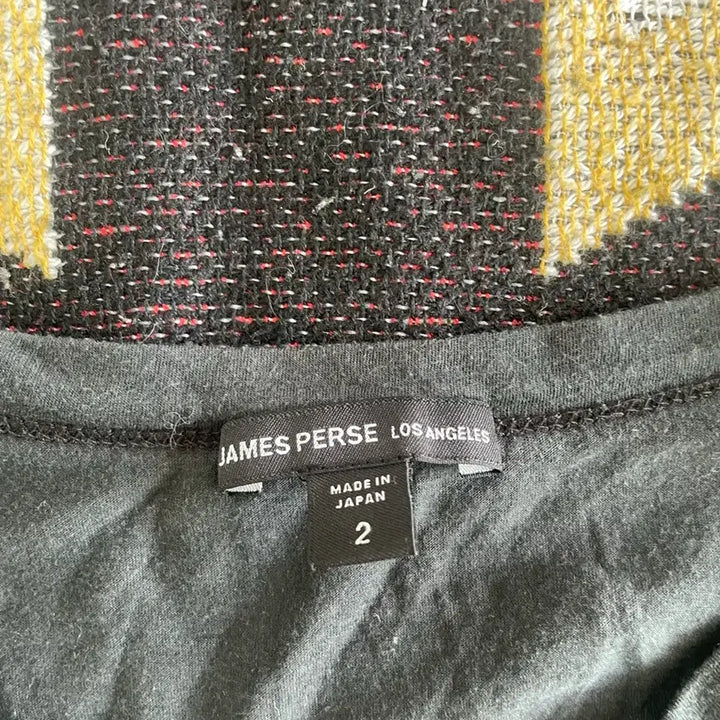 [BUNJANG] James Perse Charcoal Gray Long Sleeve Cotton T-Shirt / 제임스펄스 긴팔 티셔츠 차콜 그레이