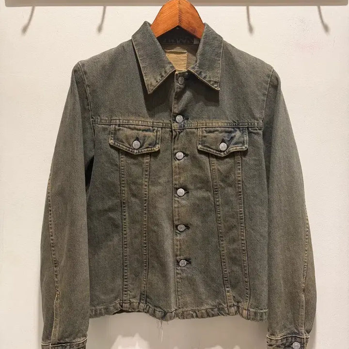 [BUNJANG] Helmut Lang 90s Stained Denim Jacket / 헬무트랭 90s stained 데님 자켓