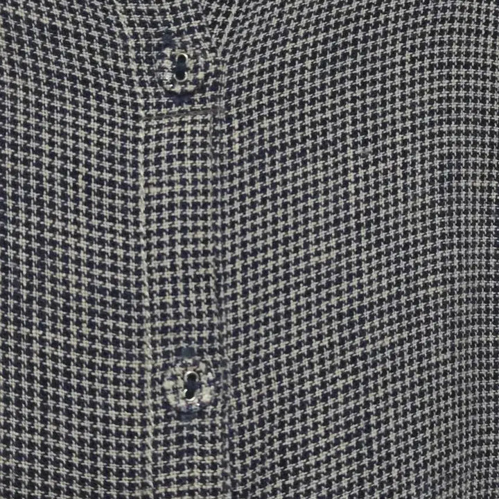 [BUNJANG] Linen Subtle Check Dress / 린넨 잔잔한 체크  원피스