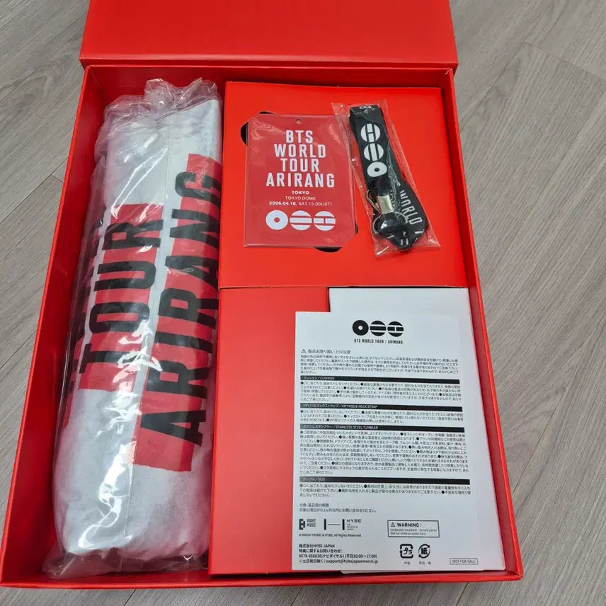 [SOLD OUT] BTS 방탄 아리랑 일본 도쿄돔 vip 팬클럽 특전