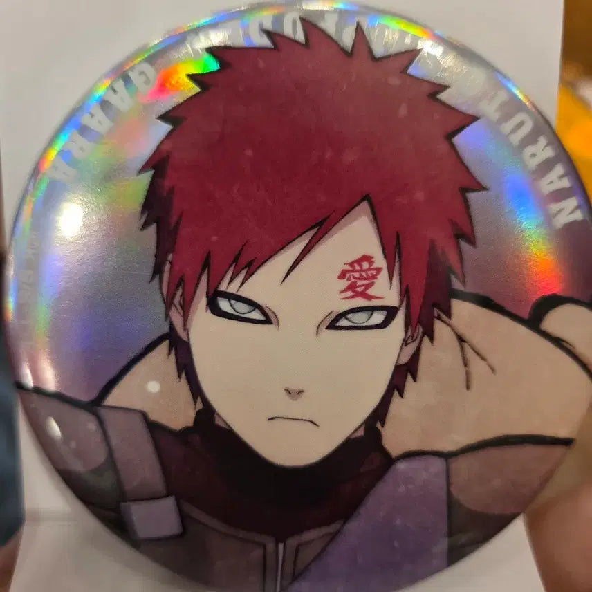 [BUNJANG] Naruto Gaara Can Badge / 나루토 가아라 캔뱃지 판매