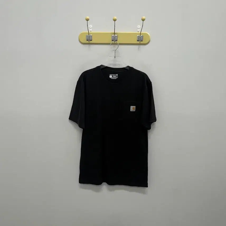 [BUNJANG] Carhartt Pocket T-Shirt Black / m) 칼하트 포켓 반팔티 블랙