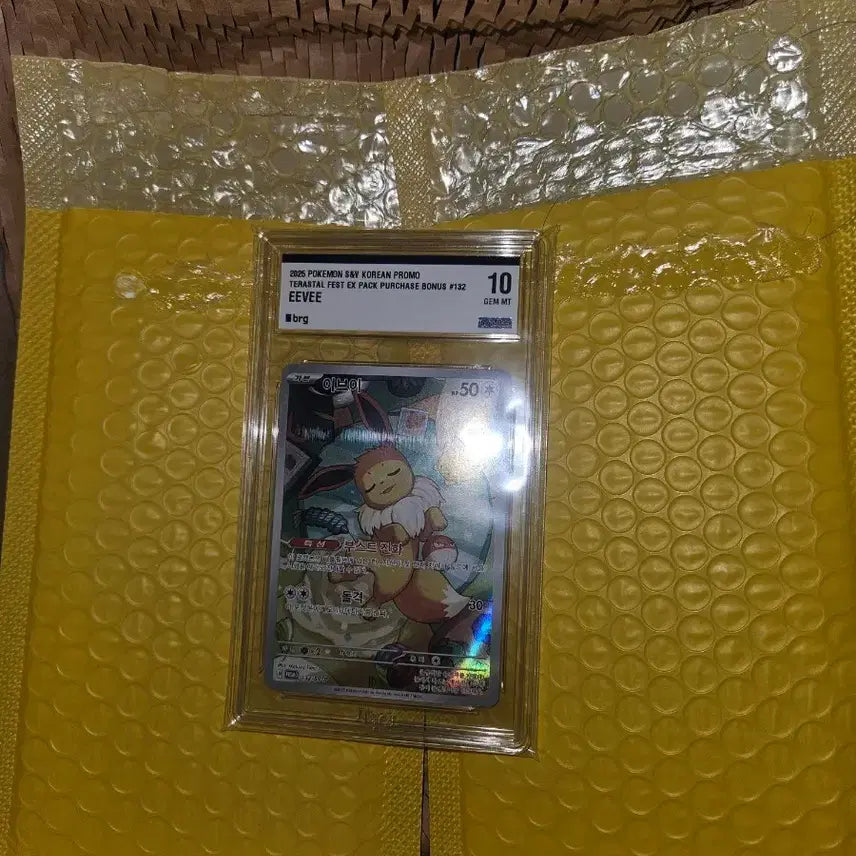[BUNJANG] Eeve Promotion Terastal BRG Card / 이브이 프로모 테라스탈 brg 10