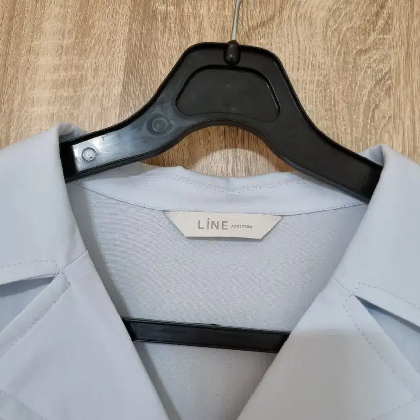 [BUNJANG] LINE Tweed Shirt Blouse / LINE 트위드 셔츠 블라우스