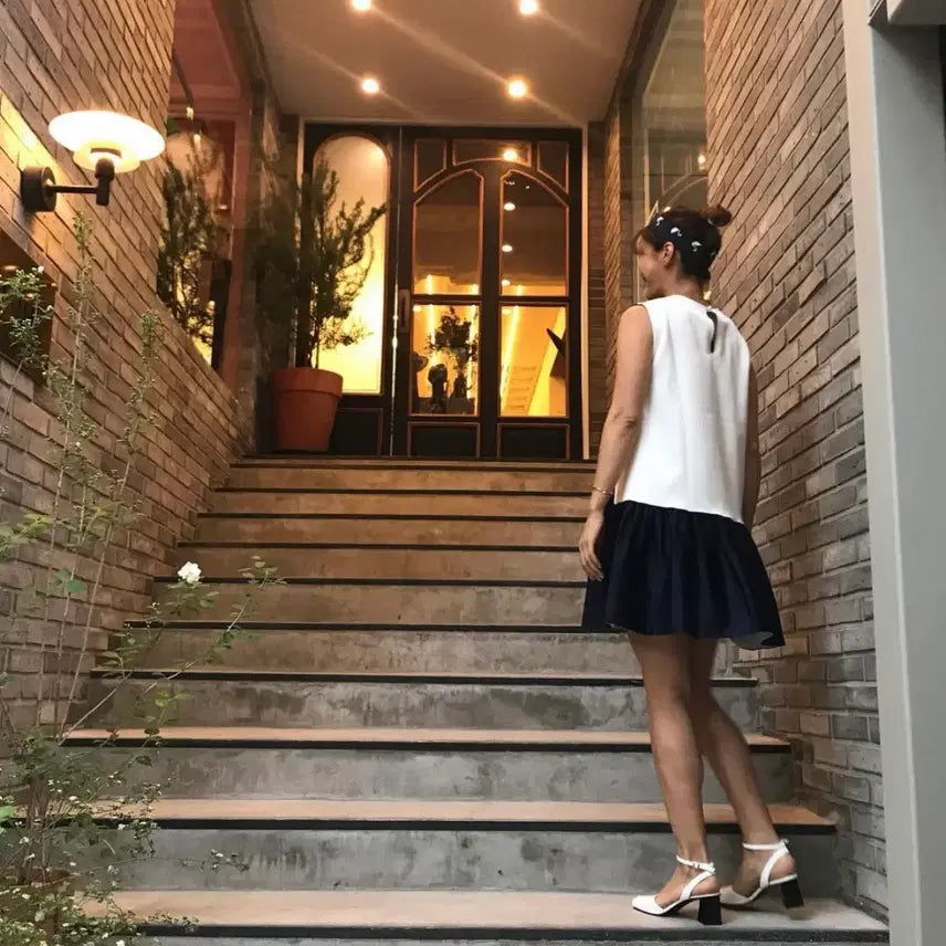 [BUNJANG] Otjipsa Mini Frill Dress / (새상품) 옷집사 미니프릴드레스