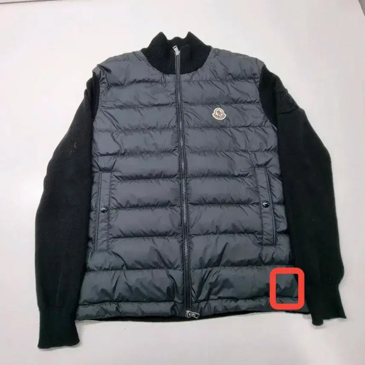 [BUNJANG] Moncler Knit Padded Jacket / 몽클레어 니트패딩 m