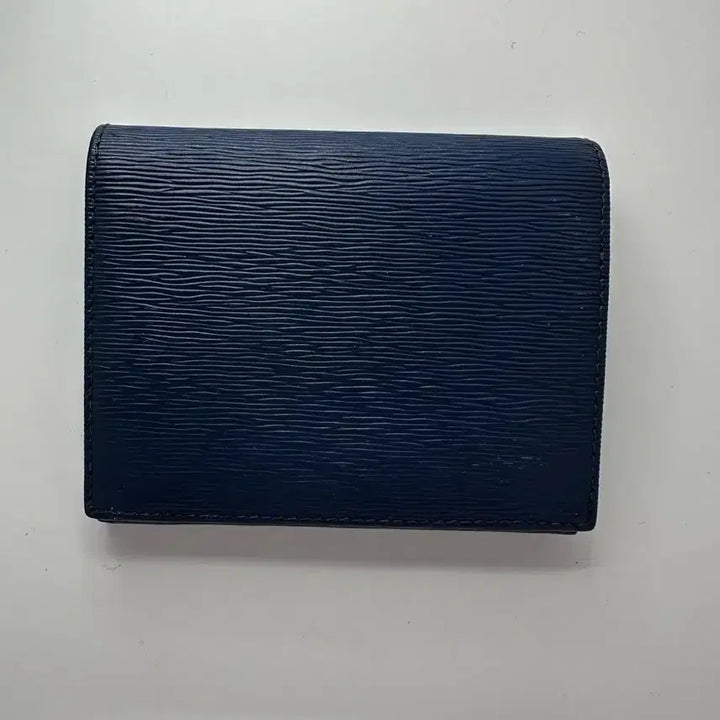 [BUNJANG] Prada Vitello Card Holder Navy / 정품 프라다 비텔로 카드지갑 네이비