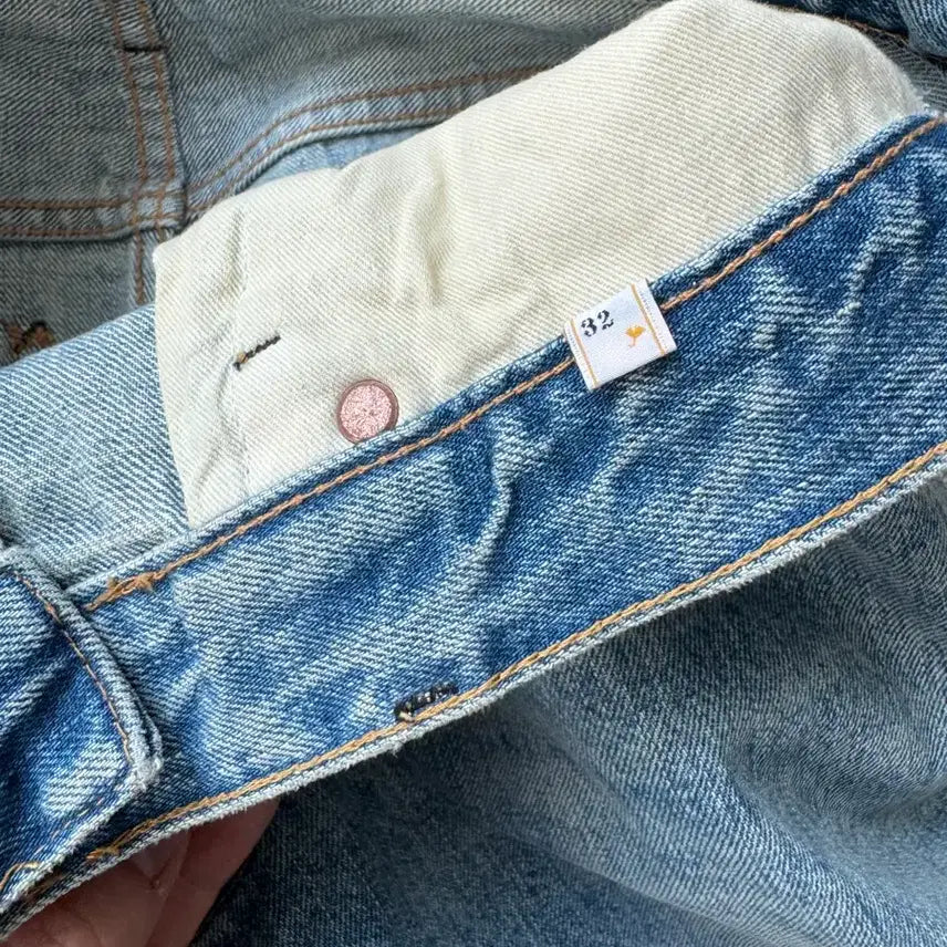 [BUNJANG] Demiel Hollywood Slim Denim LOVED Jeans / 데밀 헐리우드 데님 LOVED
