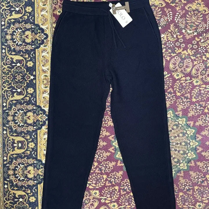 [BUNJANG] Eolro Navy Knit Pants (L) / 이올로 니트 팬츠 새상품 (L)