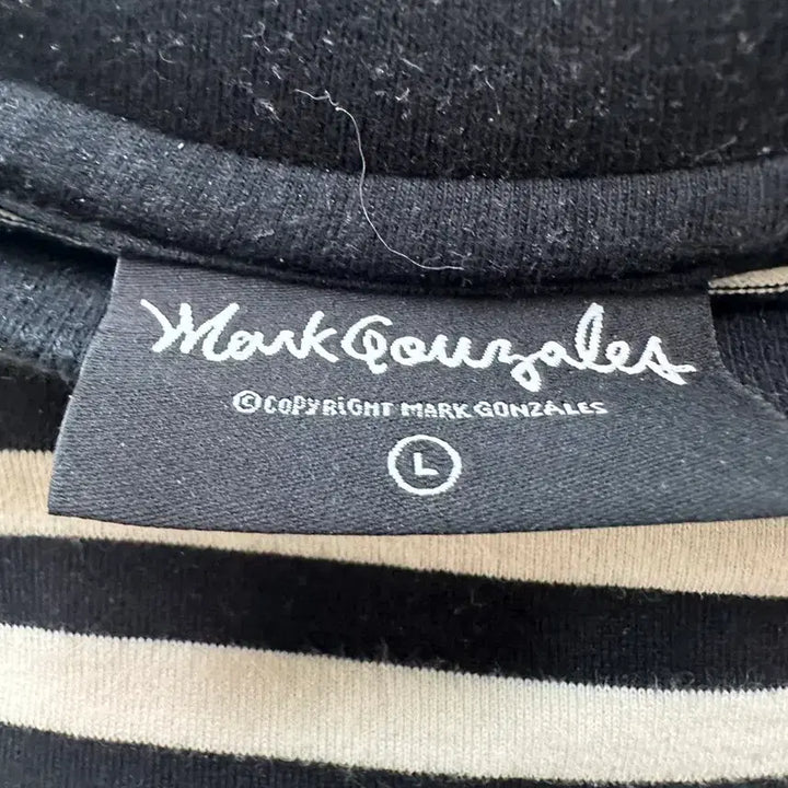[BUNJANG] Mark Gonzales Stripe Long Sleeve L / 마크곤잘레스 스트라이프 롱슬리브