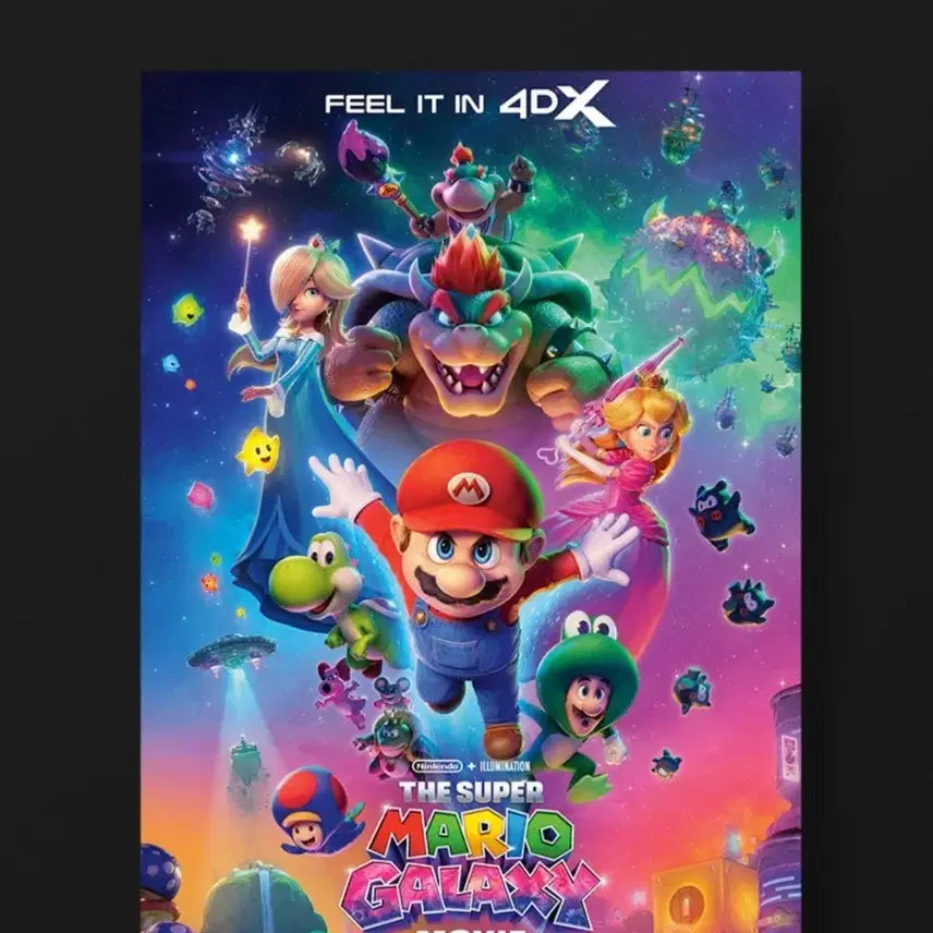 [SOLD OUT] 최저가)슈퍼마리오 4DX 포스터