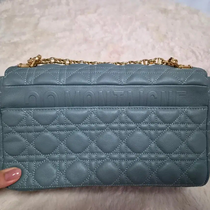 [BUNJANG] Premium Blue Quilted Bag / 고급 블루 퀼팅백