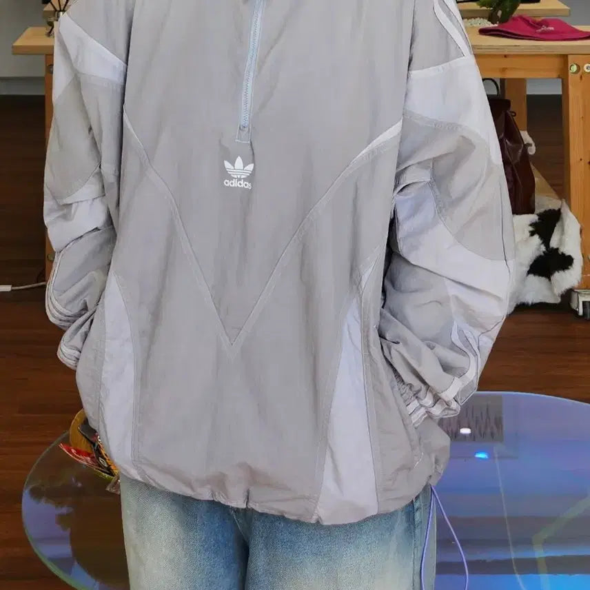 [BUNJANG] Adidas Ozworld Ozworld Anorak Windbreaker / 아디다스 오즈트라다무스 아노락 윈드브레이커