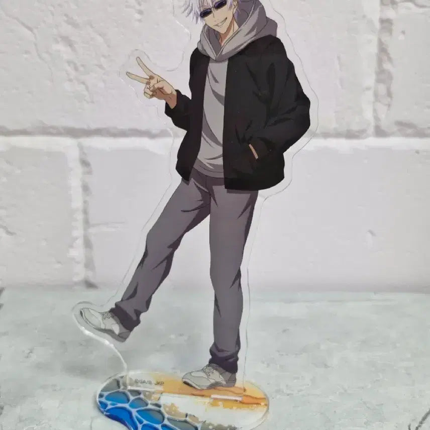 [BUNJANG] Jujutsu Kaisen Satoru Gojo Winter Beach Acrylic Stand / 주술회전 고죠 사토루 겨울 해변 아크릴 스탠드