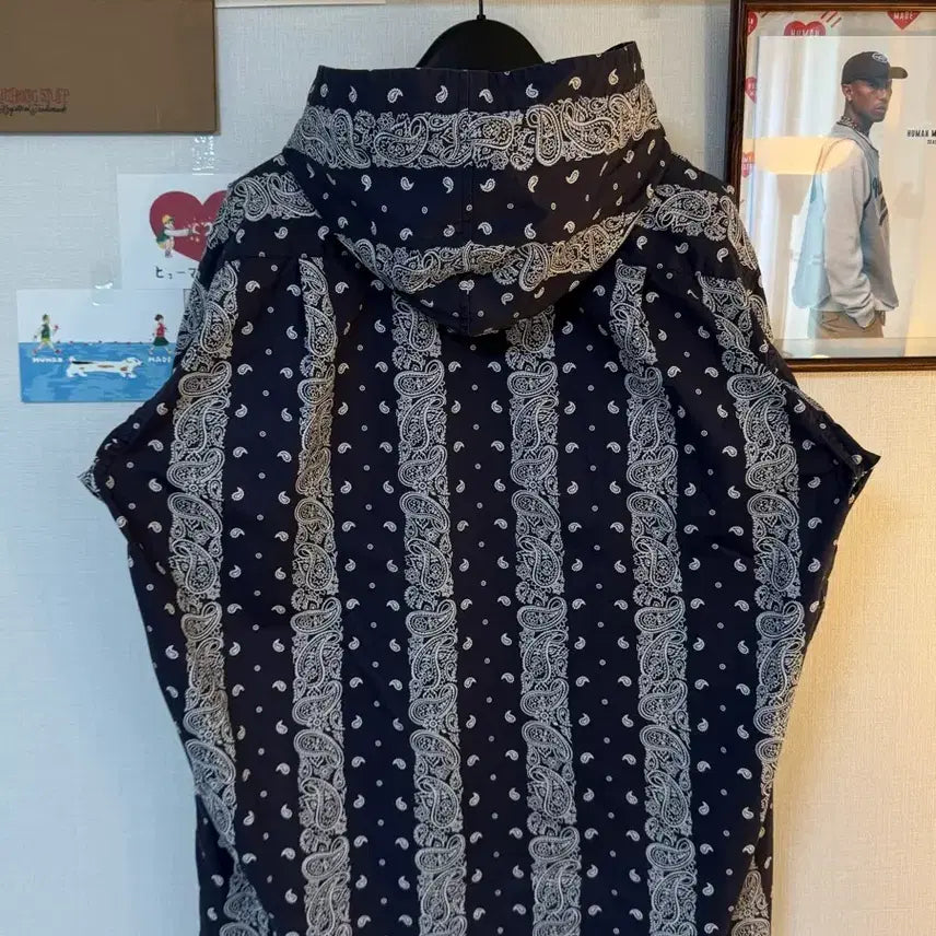 [BUNJANG] Beams Paisley Bandana Hooded Jacket / [M]Beams 빔즈 페이즐리 반다나 후드 자켓