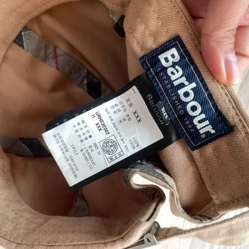 [BUNJANG] Barbour Cotton Baseball Cap / 바버 볼캡