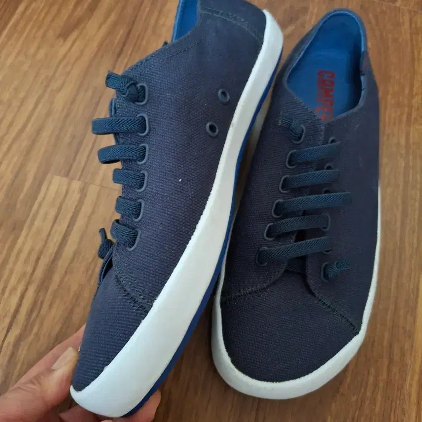[BUNJANG] Camper Navy Sneakers Size 41 (Approx. 260cm) / 캠퍼 네이비 스니커즈 41  260cm정도