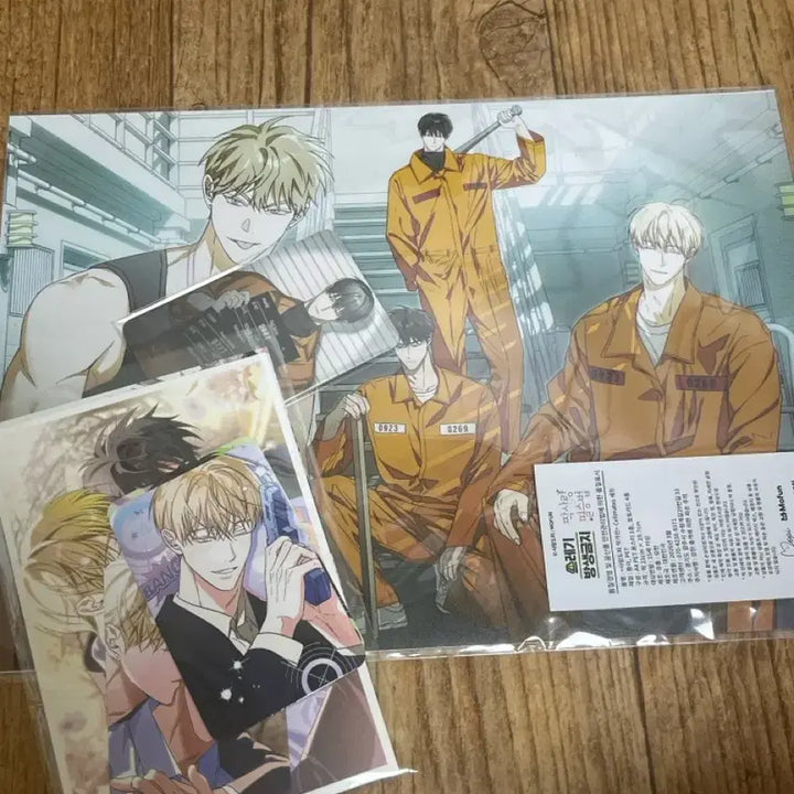 [BUNJANG] Mofun "Love Defeats All" Poster &amp; Photocard Set (Sealed) / 모펀 짝사랑필승법 사랑도피 포스터 포카 세트 미개봉