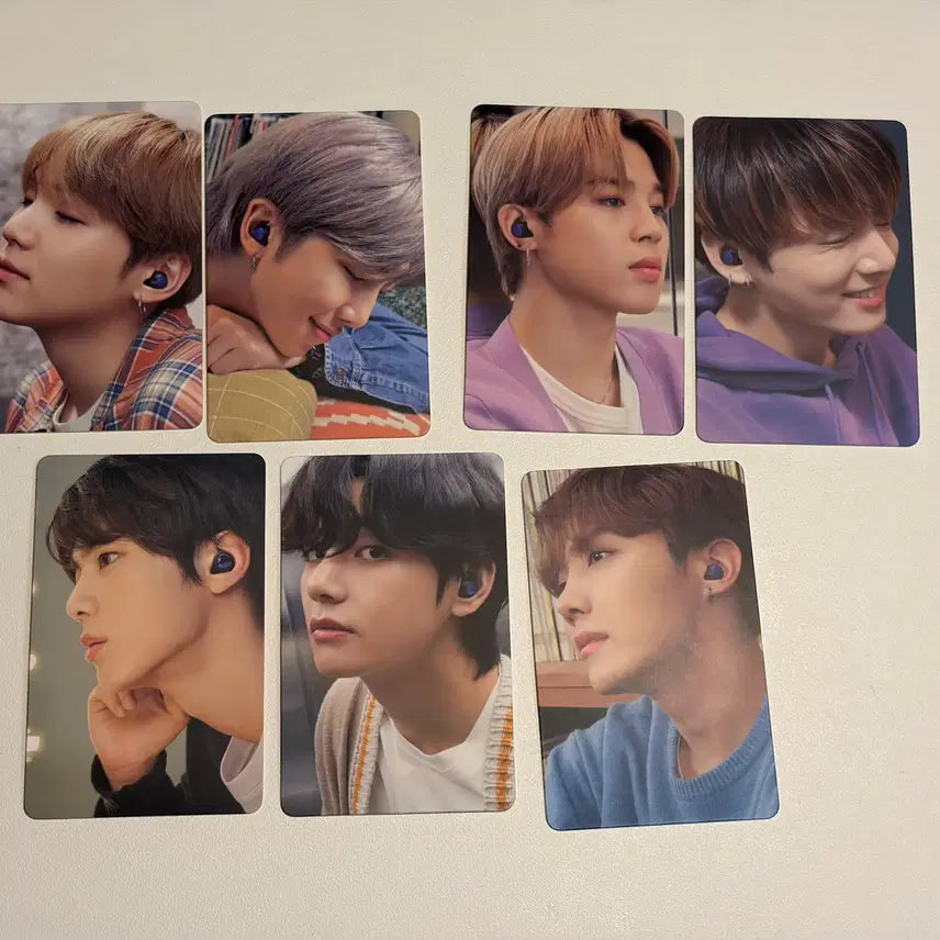[BUNJANG] BTS Galaxy Buds Photocard Bundle Set / BTS 방탄 갤럭시 버즈 포카 일괄