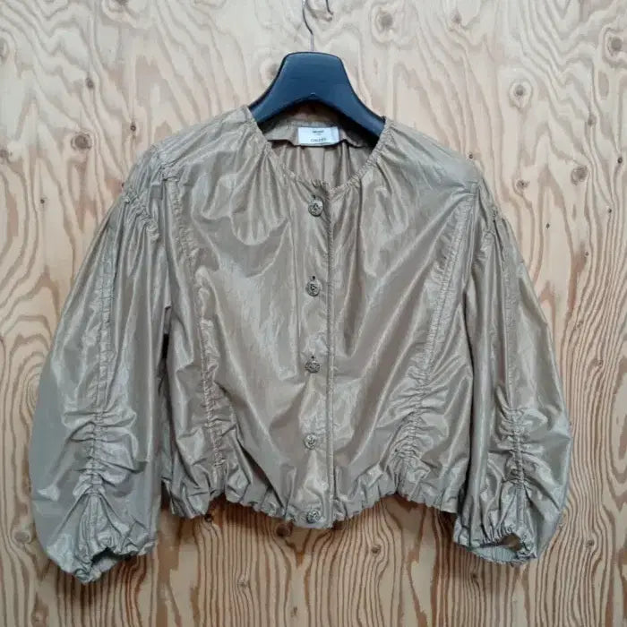 [BUNJANG] BONOTTO Shiny Sheer Windbreaker Jacket / 오브제 이태리 BONOTTO 광택나는 시어 바람막이 쟈켓