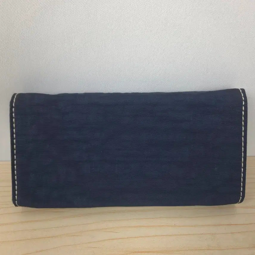 [BUNJANG] Kipling Navy Nylon Long Wallet / 새상품) 정품 키플링 네이비 나일론 소재 장지갑